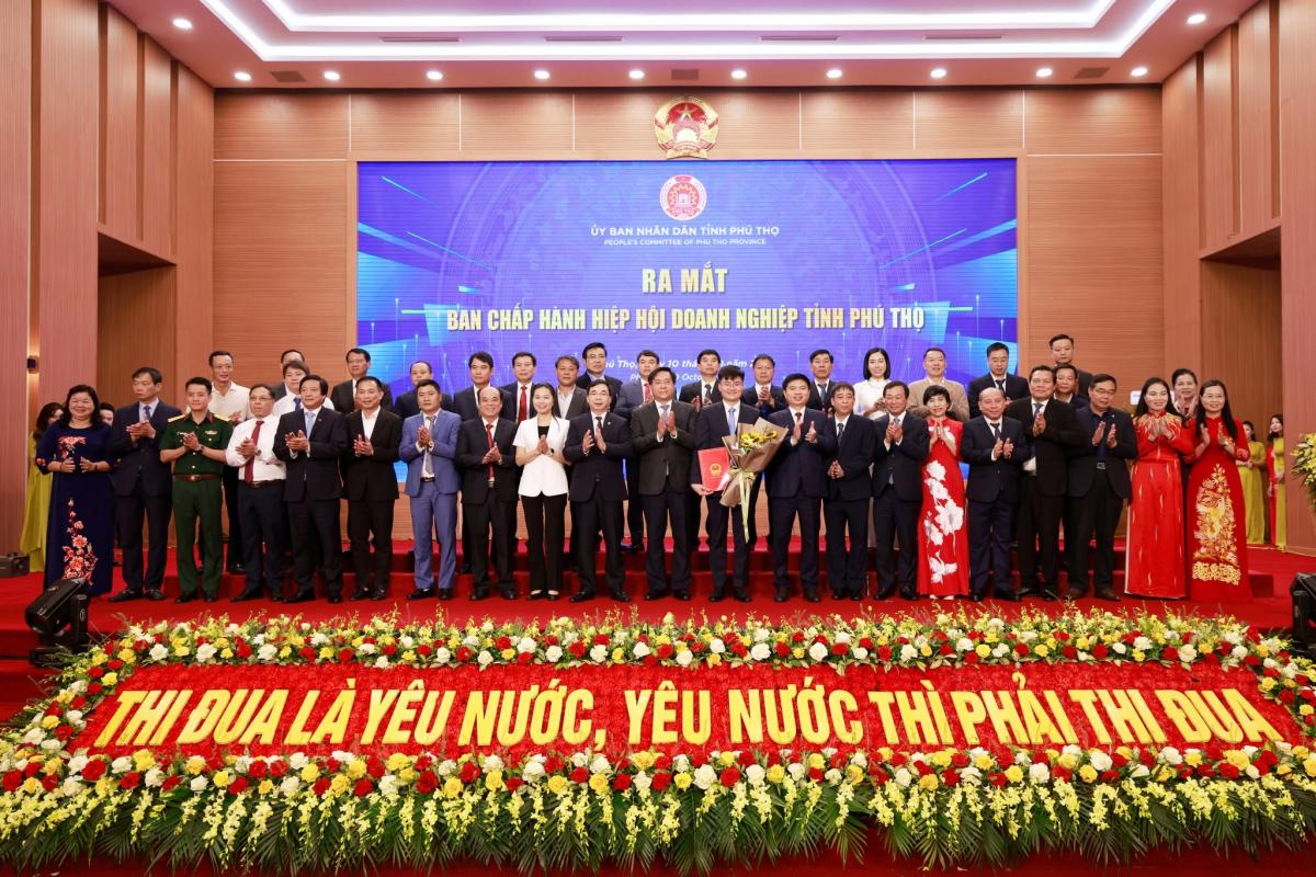 Ra mắt Ban chấp hành Hiệp hội doanh nghiệp tỉnh Phú Thọ