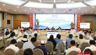 Chủ tịch Liên đoàn Doanh nghiệp tỉnh Phú Thọ tham dự Hội nghị Hội viên VCCI khu vực Hà Nội