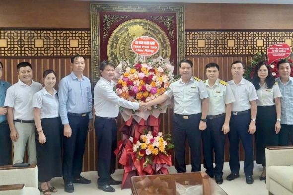 Liên đoàn Doanh nghiệp tỉnh Phú Thọ chúc mừng 81 năm Ngày thành lập ngành Thuế Việt Nam