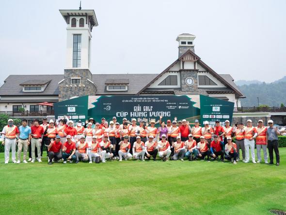 Gần 600 golfer tranh tài tại Giải Golf Cúp Hùng Vương – "Hào Khí Văn Lang" 2026