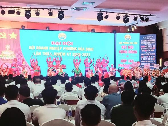 Đại hội Hội Doanh nghiệp phường Hoà Bình lần thứ I thành công tốt đẹp